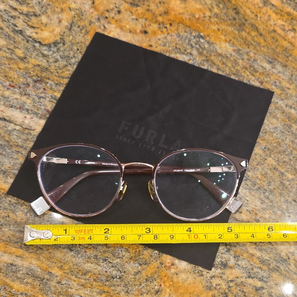 Furla Elegant Brown Glasses